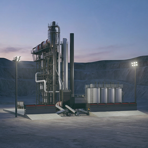 Centrale d'asphalpage à bas prix, productivité nominale 120t/h, centrale de mélange d'asphalte bitumineux chinoise - Product Image 6