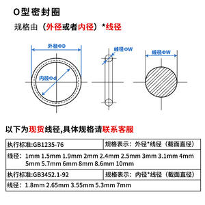 Joints toriques, joints d'étanchéité et rondelles plates en caoutchouc fluorocarboné FKM sur mesure, extra-larges, pour une étanchéité supérieure - Product Image 4