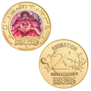 Moneda Conmemorativa de los Cinco Emperadores de Anime Clásico, Artesanía en Metal, Recuerdo de Anime, Fundición a Presión en Hierro - Product Image 6
