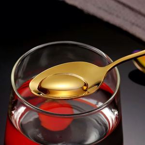Cuillères à cocktail en acier inoxydable de qualité alimentaire, à long manche de 7,9 pouces, pour thé glacé, café, crème glacée, crème, cosmétiques - Product Image 6