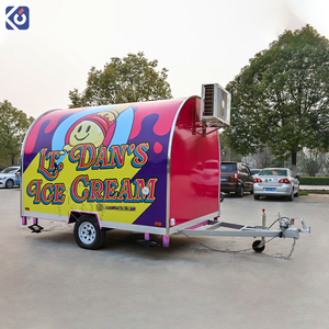 CAMPTRL Remorque alimentaire de 10 pieds, petit camion de cuisine vintage avec cuisine complète, café, crème glacée, restaurant, remorques de concession mobiles - Product Image 4