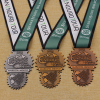 Pas de minimum évider or argent Bronze cyclisme grande montagne Enduro Tour médaille personnalisée