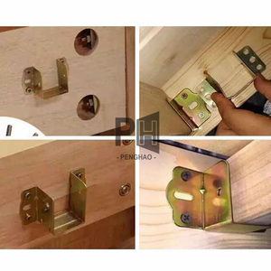 <span class=keywords><strong>U</strong></span> hình giường kết nối nối chân đế treo góc móc Clip cố định thành phần centre hỗ trợ đồ nội thất phần cứng - Product Image 5