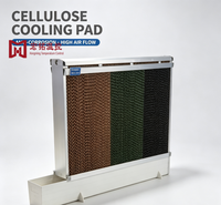 Coussin de refroidissement par évaporation, rideau humide pour serre et élevage, coussin de refroidissement en cellulose pour porcherie et ferme avicole