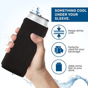 Slim Can Cooler Sleeves Bière Boisson Blanc Maigre 12oz Qualité Supérieure Néoprène Peut s Titulaires Boisson pour Sublimation Vinyle - Product Image 5
