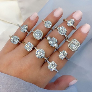 Certificado Xingyue Gra, Moissanita Suelta al por Mayor, Creada en Laboratorio, Corte Corazón, Súper Blanca, Color VVS, Efecto de Juego de Color/Fuego, Certificada por Terceros - Product Image 4