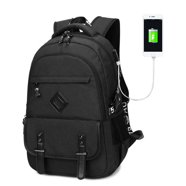 CALDIVO New Arrivals OEM Custom Logo USB Charging Port Waterproof Smart Casual Sports School Travel Laptop Backpack Bag