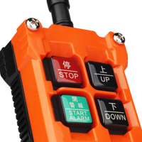 HZBOY F21-2S Remote Kontrol Nirkabel Industri 220V 380V untuk Mini Electric Hoist Winch Hydraulic Station