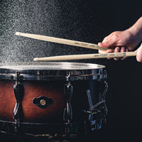 Wholesale PUNK MA-9 Hard Maple Drumsticks 5A/7A Adult Wooden Musical Instruments & Accessories