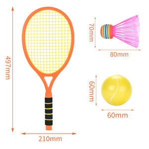 Raqueta 2 en 1 de bádminton <span class=keywords><strong>para</strong></span> niños, juguetes baratos <span class=keywords><strong>para</strong></span> deportes al aire libre y actividades de fitness - Product Image 6