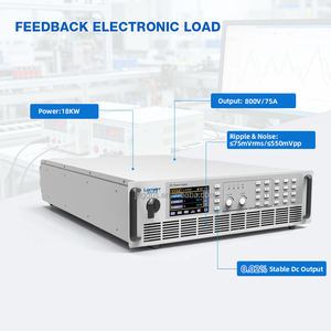 Charge électronique programmable régénérative haute puissance Loitest 3U 0-800V 0-75A 18KW à large plage de sortie et fonctionnement stable à long terme - Product Image 5