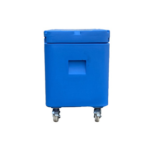 Glacière thermique rotomoulée 330L, sac isotherme pour glace sèche, chaise-congélateur, stockage de poisson, double compartiment, écologique, panneau solaire, portable - Product Image 3