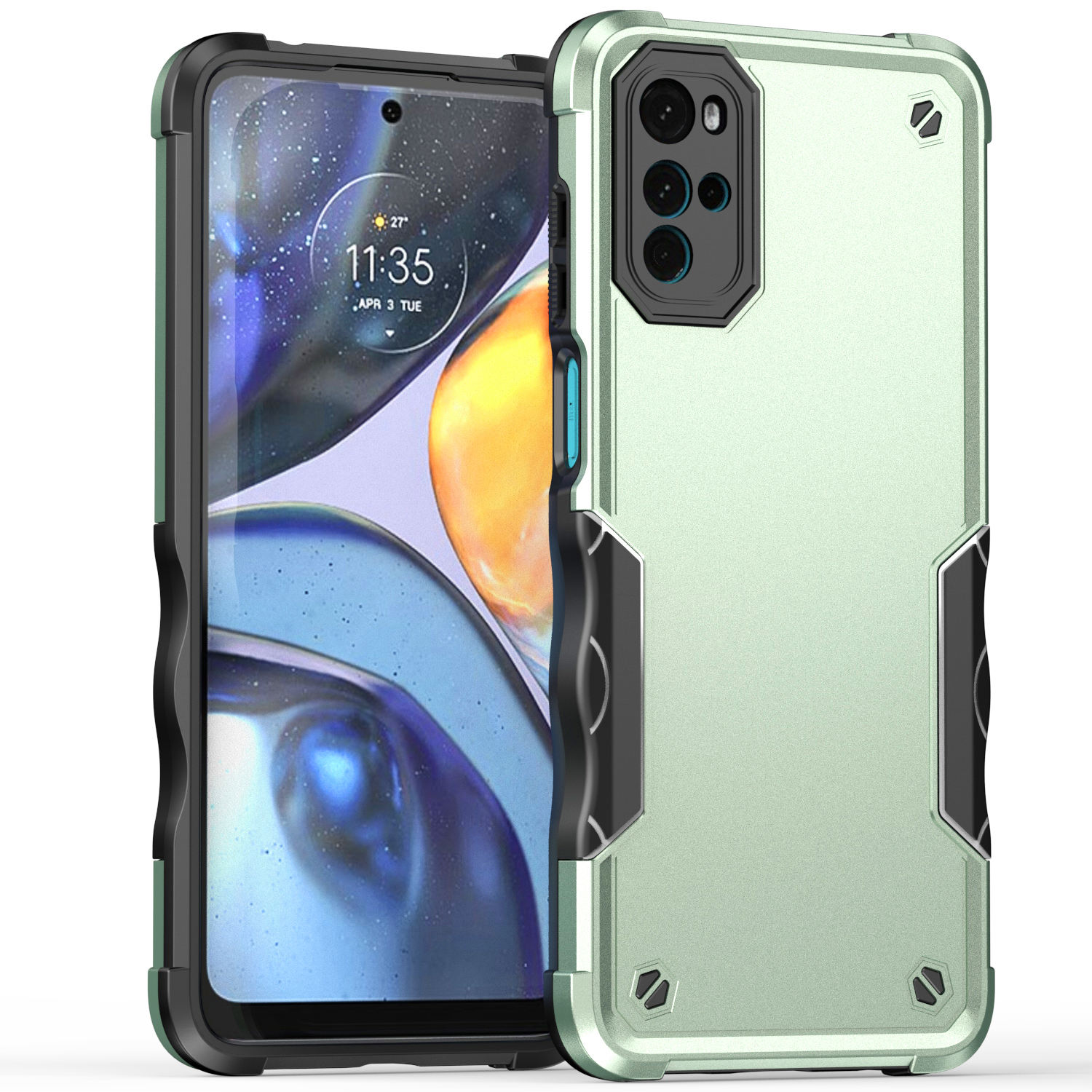 สีเขียว