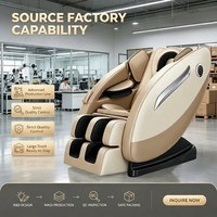 Fauteuil de massage électrique pour le corps entier, zéro gravité, shiatsu, airbag, chauffage, rouleau pour les pieds, fauteuil inclinable Bluetooth pour la maison