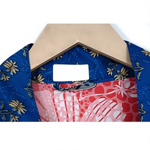 Kimono de seda con estampado floral Vintage para mujer, ropa de dormir de verano para interior/playa, albornoz, ropa de dormir para uso doméstico - Product Image 3
