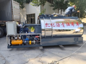 Xây Dựng Đường nhựa máy rút 5000L đến 12000L cho sơn lót nhựa đường và lớp phủ dính, nhựa đường phun nhựa đường, máy rải - Product Image 4