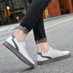 Zapatos Casuales para Hombre, Calzado de Skateboarding, Zapatillas de Cuero Vacuno para Hombre, Pedido Pequeño Personalizado - Product Image 4