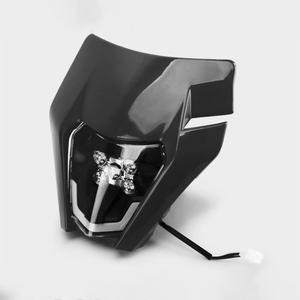 Lampe frontale universelle modifiée LED 30W 12V 6000k pour <span class=keywords><strong>moto</strong></span> Dirt Pit Bike Fit <span class=keywords><strong>moto</strong></span> phare - Product Image 4