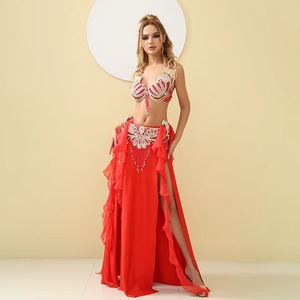 Nouvel ensemble de costumes de <span class=keywords><strong>danse</strong></span> du ventre et de performance <span class=keywords><strong>orientale</strong></span>, tenues de pratique sexy et élégantes de haute qualité, jupes longues - Product Image 6