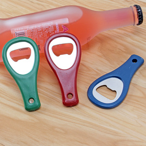 Plastic Bottle Opener Flat Shape Random Color For Beer Opening - Product Image 1