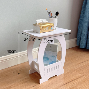 Chambre à coucher minimaliste personnalisée <span class=keywords><strong>Table</strong></span> d'angle ronde Mobilier de salon <span class=keywords><strong>en</strong></span> <span class=keywords><strong>verre</strong></span> trempé de luxe <span class=keywords><strong>Table</strong></span> basse <span class=keywords><strong>en</strong></span> marbre moderne - Product Image 5
