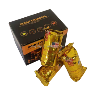 Bán buôn một cách nhanh chóng thắp sáng 40 mét gỗ cứng Shisha than cục hình dạng trái cây gỗ hookah than - Product Image 1