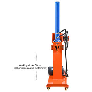 Rajadora de Leña Hidráulica Vertical, Máquina Eléctrica para Partir Troncos, para Uso Agrícola y Forestal, Capacidad de 22 Toneladas - Product Image 6