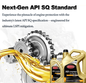 Aceite de Motor Sintético API SP SAE 5W-40 <span class=keywords><strong>X8</strong></span> SYNPRO de Alto Rendimiento para Autos a Gasolina y Diésel, Lubricante de 4L - Product Image 5