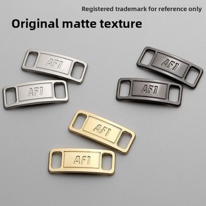 Accesorio Decorativo Colorido Estilo <span class=keywords><strong>Air</strong></span> <span class=keywords><strong>Force</strong></span> 1, Etiqueta Metálica Moderna para Zapatillas Deportivas de Hombre, Hebilla de Zapatos a la Moda - Product Image 5