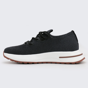 LANCI Product China <strong>Shoe</strong> Manufacturer Breathable <strong>Shoes</strong> for Men Knit Snealers Running <strong>Shoes</strong> Custom Sneakers with logo - Product Image 5