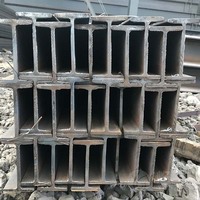 Poutre en acier profilé JN pour construction, poutre en acier laminée à chaud de type H ou I, grade 50 A36, options de longueur 5,8m-12m ou sur mesure