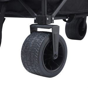 OEM Faltbarer Campingwagen, Robuster Mehrzweckwagen mit Großer Kapazität für Outdoor-Camping, Garten und Einkauf - Product Image 2