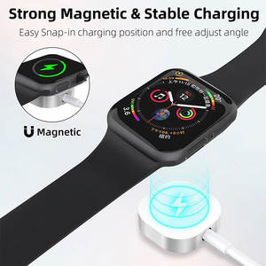 <span class=keywords><strong>Chargeur</strong></span> magnétique sans fil intelligent pour <span class=keywords><strong>montre</strong></span> <span class=keywords><strong>connectée</strong></span> avec QC2.0 et OTP pour <span class=keywords><strong>Apple</strong></span> Watch Series 1-9 (sortie 5V/1A) - Product Image 5