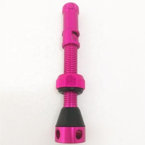 Nouvelles Valves Presta Colorées pour <span class=keywords><strong>Vélo</strong></span>, Tige en Aluminium, Valves <span class=keywords><strong>Tubeless</strong></span> avec Orifices dans la Base - Product Image 5