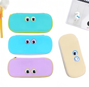 Heavy-Duty Large Capacity Pencil Case with Custom Logo Printing - Multi-Pocket Zipper Stationery Organizer for <b>School</b> Supplies - Product Image 1