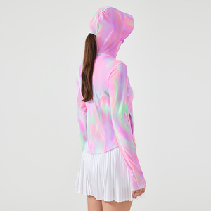 Chất Lượng Cao Mùa Hè Của Phụ Nữ Băng Lụa Mặt Trời Bảo Vệ Áo Khoác Upf50 + UV Bảo Vệ Nhanh Chóng Khô Chạy Áo Gió - Product Image 2