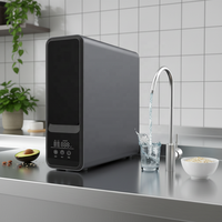 Purificateur d'eau électrique sans réservoir certifié CE OEM 1200G pour évier, filtration 5-6 étapes, usage domestique et hôtelier, autonettoyant intelligent