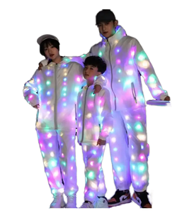 Gilet LED Luminoso per Performance Notturne, Accessori per Cantanti e Ballerini di Danza Moderna, Costumi Luminosi Estivi per Spettacoli - Product Image 1