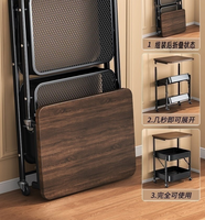 Étagère de rangement pliable amovible pour ordinateurs, iPad, collations, dossiers, étagère de rangement multifonctionnelle