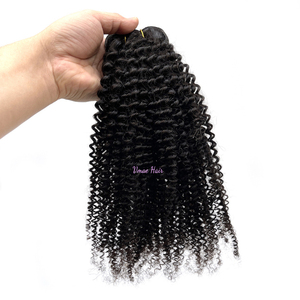 Extensiones de cabello humano mongol <span class=keywords><strong>Remy</strong></span> sin procesar VMAE, venta al por mayor, <span class=keywords><strong>afro</strong></span> rizado con estilos de ondas de agua y cuerpo profundo - Product Image 1
