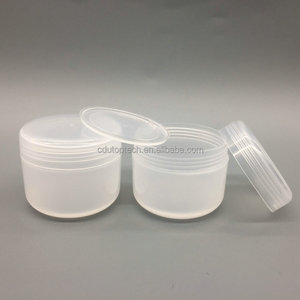 Envase cosmético de maquillaje recargable 10ml 20ml 30ml 50ml 100ml 150ml 200ml Frasco cosmético de plástico blanco y negro para crema facial corporal - Product Image 4