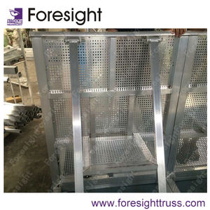 Barrera de seguridad de aluminio para conciertos, barricada de control de multitudes - Product Image 4