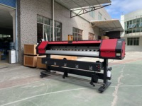 Harga Pabrik Printer Kanvas Vinyl Format Besar 6FT 1.8m Digital Xp600 Dx5 Head Eco Solvent Inkjet
