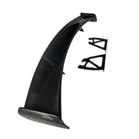 Aileron arrière en fibre de carbone pour Benz W204 Classe C C63 AMG 2007-14 Style BS Aileron de coffre arrière