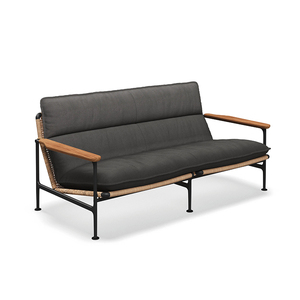 Canapé d'extérieur, Table basse, Teck, Séchage imperméable, <span class=keywords><strong>Salon</strong></span>, Balcon, Cour, Rotin extérieur, - Product Image 5