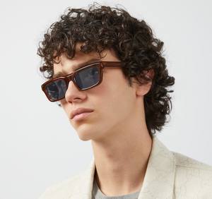 Gafas de Sol Rectangulares Retro Finewell de Acetato de Alta Calidad, Marca de Lujo, Diseño Personalizado con Logotipo, Lentes Polarizadas Cuadradas para Mujer y Hombre - Product Image 2