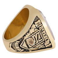Boîte cadeau personnalisée pour bagues de championnat NFL Super Bowl classiques, bague de championnat des Philadelphia Eagles 1960, bagues de championnat