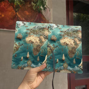 Bloc-notes A6 adapté aux notes d'observation culturelle des étudiants en anthropologie et aux journaux de sites archéologiques avec cartes d'oiseaux des navires - Product Image 6