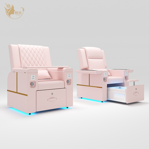 Luxe pedicurestoel met massagefunctie, voetenspa, verstelbare stoel, duurzaam bad zonder afvoer voor beautysalon en nagelsalon - Product Image 3