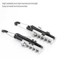 Serre-câble auto-ajustable à cale série PAL en alliage d'aluminium haute résistance pour accessoires de distribution aérienne